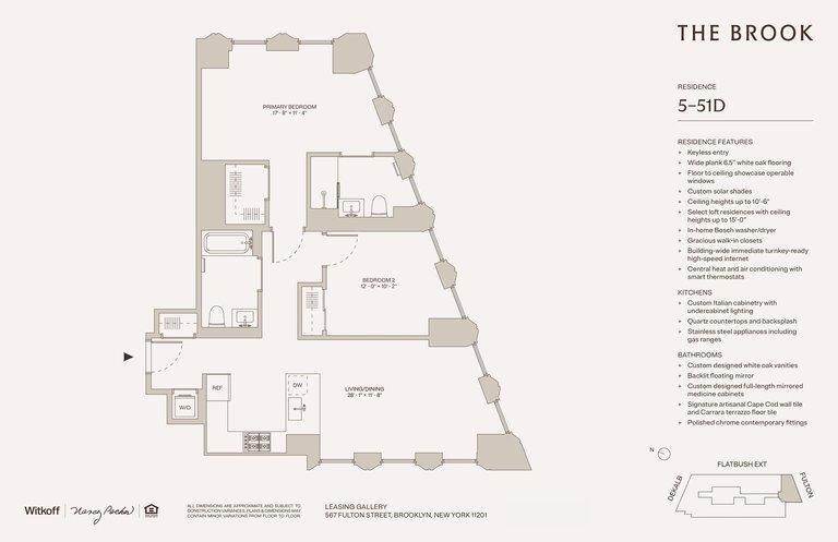 2 bedroom in New York NY 11201 - 2 bedroom in New York NY 11201 Condo Unit 6D