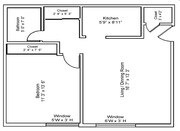 1BR/1BA