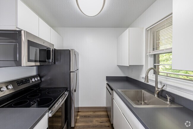 2BR, 1BA - 1,000SF - Kitchen