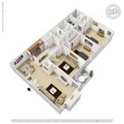 2BR/2BA