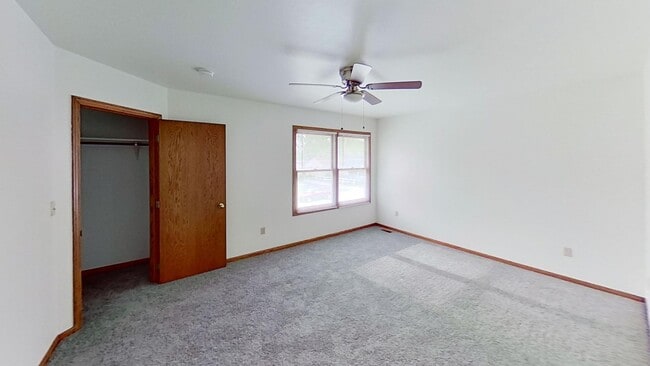 Photo - Huge 24' x 28' garage, two story duplex with two large bedrooms, one and a half bath, full baseme...