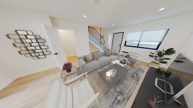 Living Room - Woodman Apartments