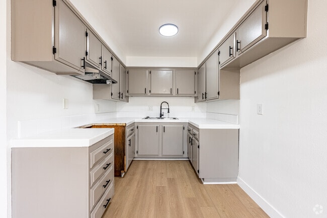 1BR, 1BA - 640SF - Kitchen