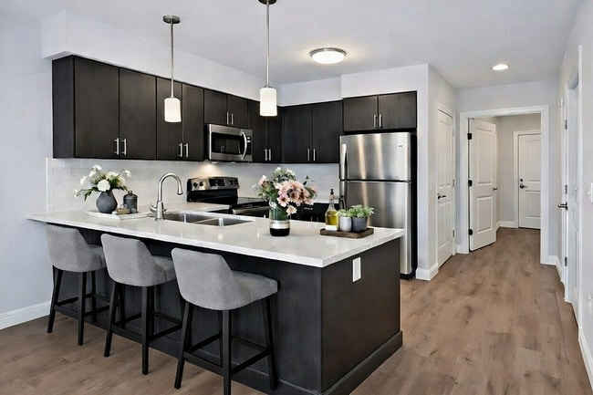 Luxury Kitchen with Stainless Steel Appliances