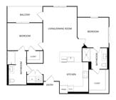 B2.1 floor plan The Senary by Allaso