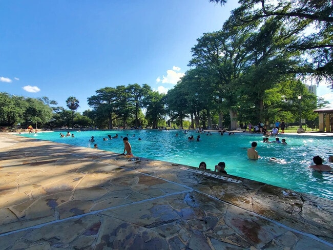 San Pedro Park Pool - 426 W Huisache Ave Apartments