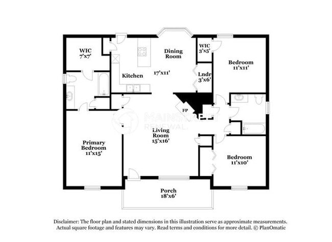 Photo - 3 Bedroom Pet-Friendly Home in Old Hickory, TN with Main Street Renewal