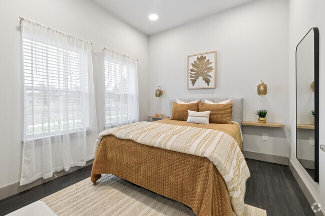 1BR, 1BA - 639SF - Bedroom