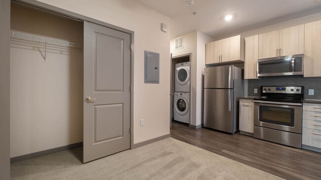 Bedroom and Kitchen