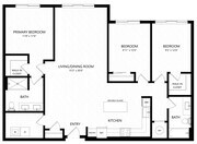 C2-3X3 floor plan Vista Fairfax Corner