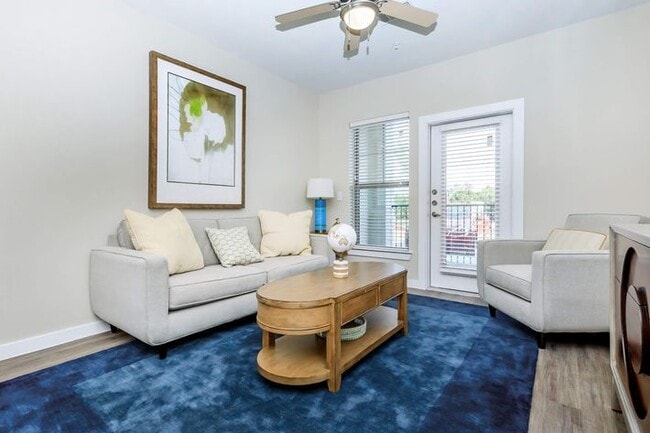 Spacious Living Room with Natural Light
