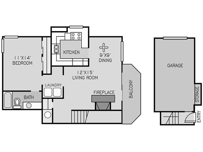 1BR/1BA