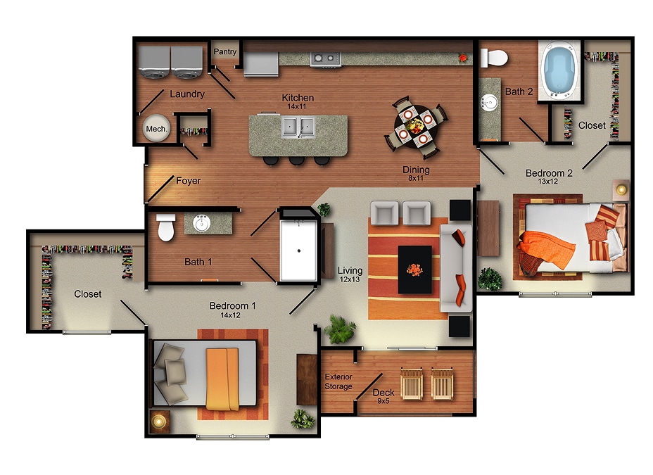 Floor Plan - Klimt