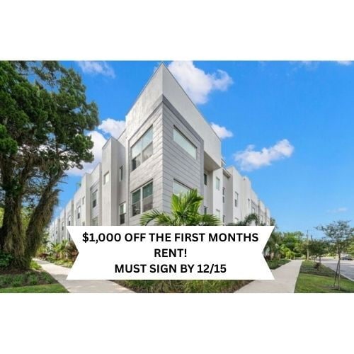 BEAUTIFUL Townhome For Rent in Downtown St Petersburg! - BEAUTIFUL Townhome For Rent in Downtown St Petersburg!