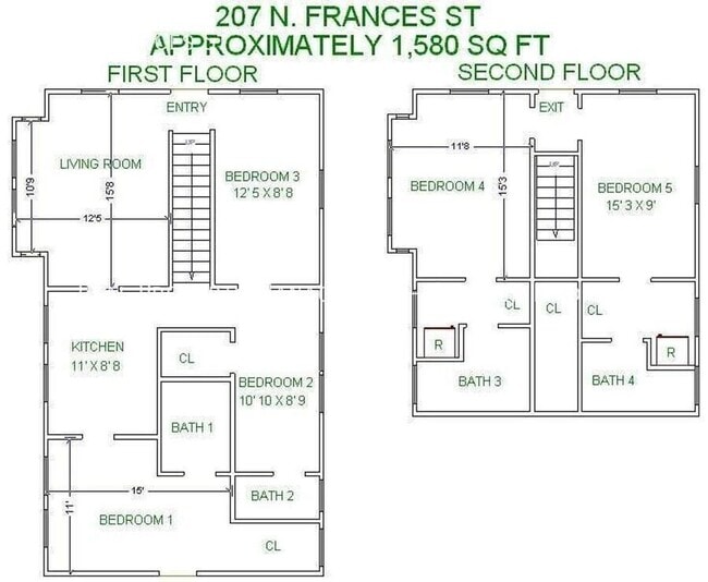 Building Photo - 207 N Frances St Rental