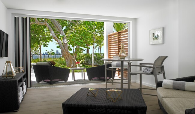 Rent your own breezy cabana for a shady poolside experience