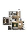 1 Bedroom Type E