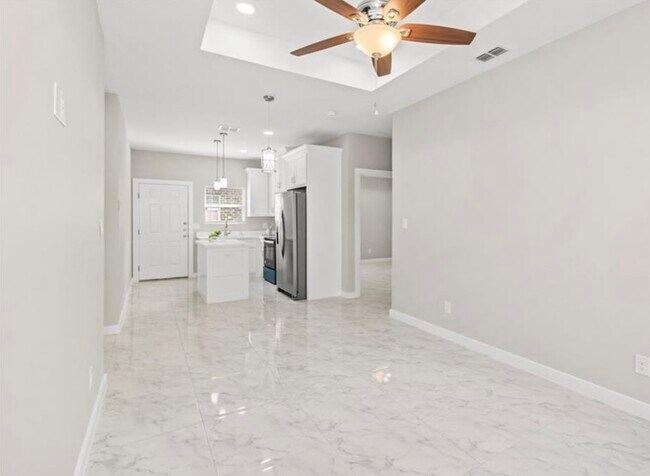 Built in security system and added interior only deadbolt lock for extra security - 2513 E Israel Ave Unit 2