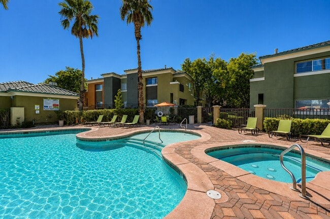Dive into the refreshing charm of Horizon Ridge’s stunning pool area, where shimmering water meets a serene atmosphere. Perfect for relaxation or hosting friends. Come see your new oasis today!