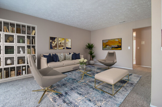 Living Room - Heritage Heights Apartments