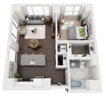 M-B6 floor plan Montaje