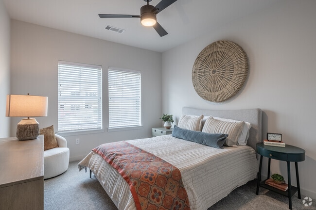 1BR, 1BA - 791SF - Bedroom - Solstice at June Lake
