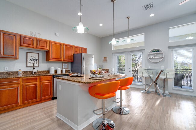 Colfax - 1BR, 1BA -800SF - Kitchen - The Majestic at Downtown Baldwin Park