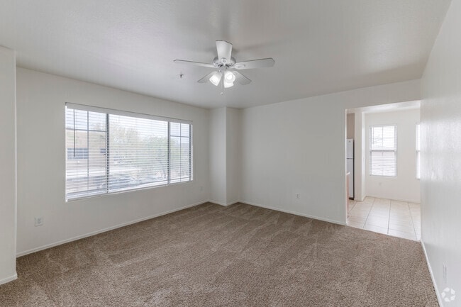 3BR, 3BA - 1,130SF - Living Room