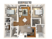 Estero floor plan Aqua at Millenia