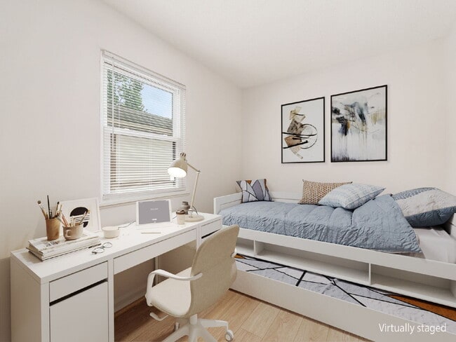 Photo - Half Month FREE — Updated 2BR w/ In-Unit Laundry, Central A/C + 2 Parking Spots | Touring starts ... Unit I