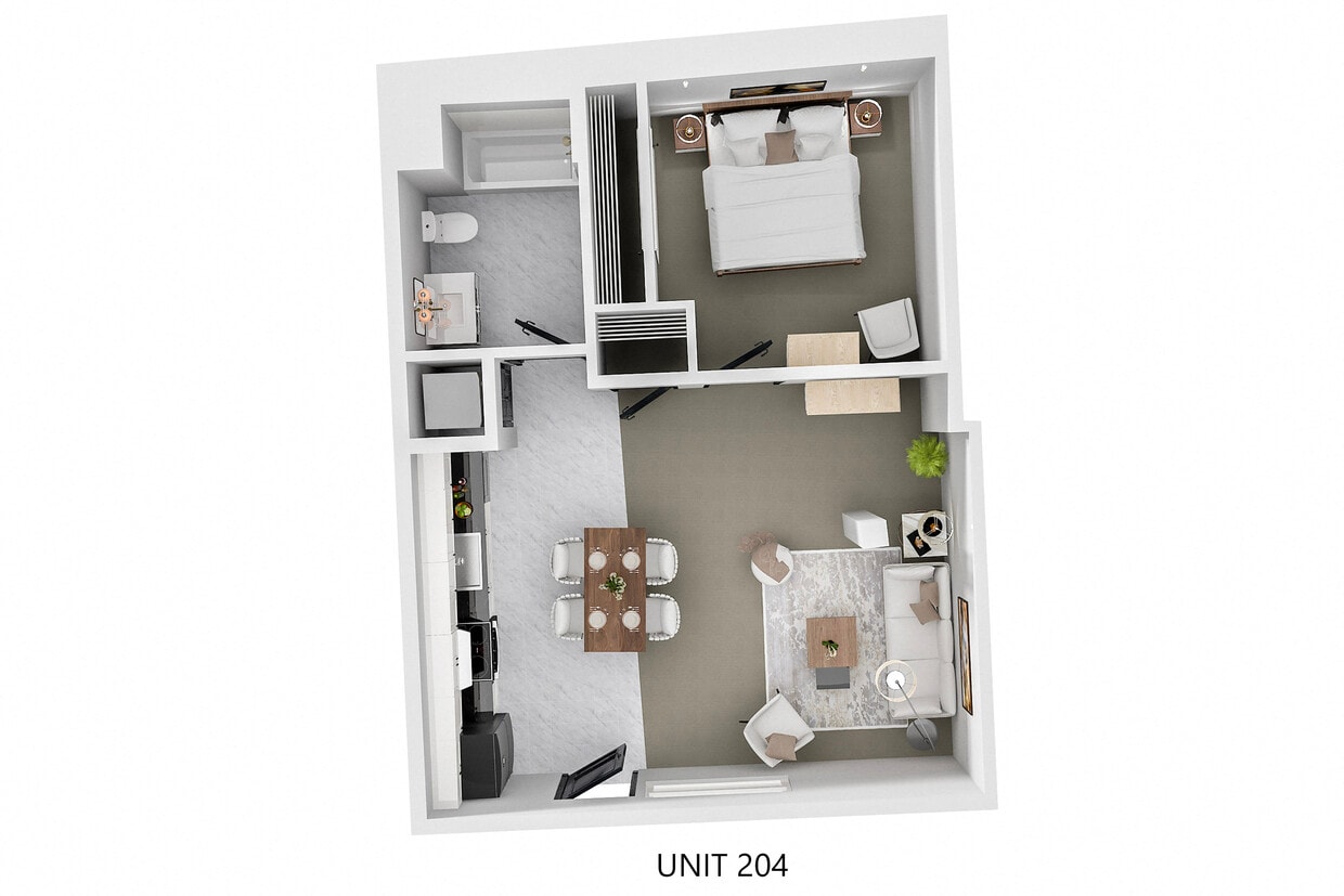Floor Plan - 1B1RB
