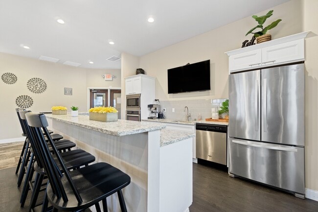 22 Slate Apartments Clubhouse Kitchen - 22 Slate