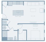 The Sutton | 1 Bedroom A