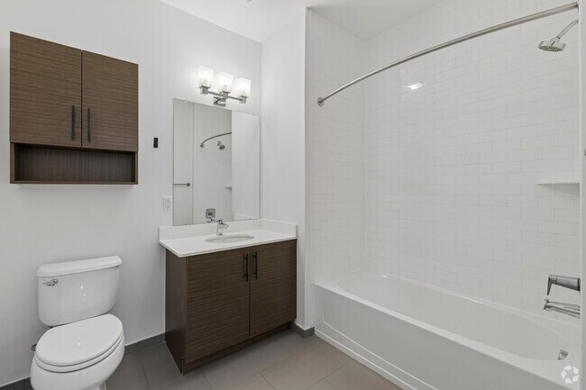 2BR, 2BA - 1,100SF - Second Bathroom
