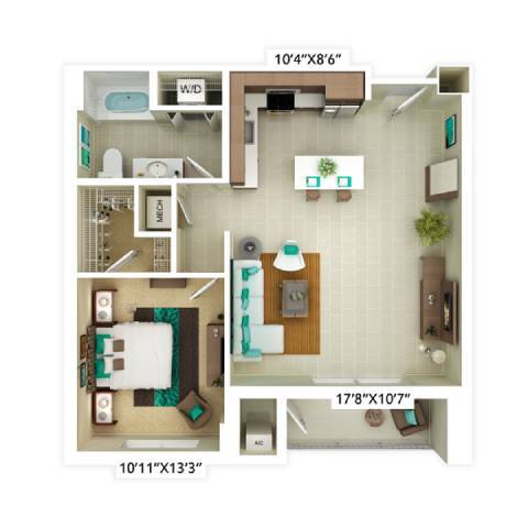 Floor Plan - A5-11