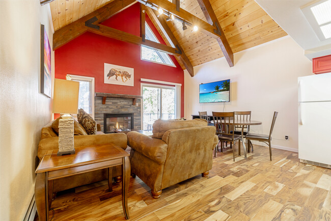 Upstairs Living Room - North Lake Villas Apartments