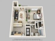 1x1 Alumni Furnished