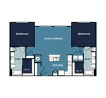 Plano de planta B1.P6 Emory West Cypress