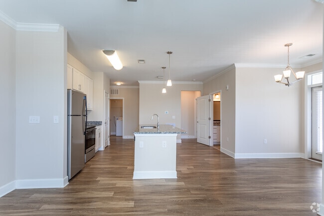 1BR, 1.5BA - 940SF - Living Area