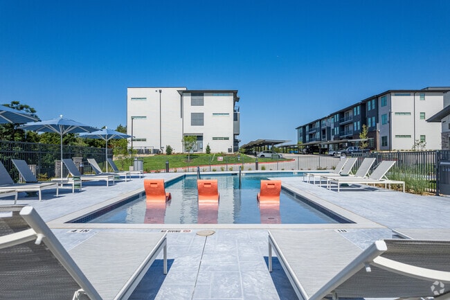 Resort style pool