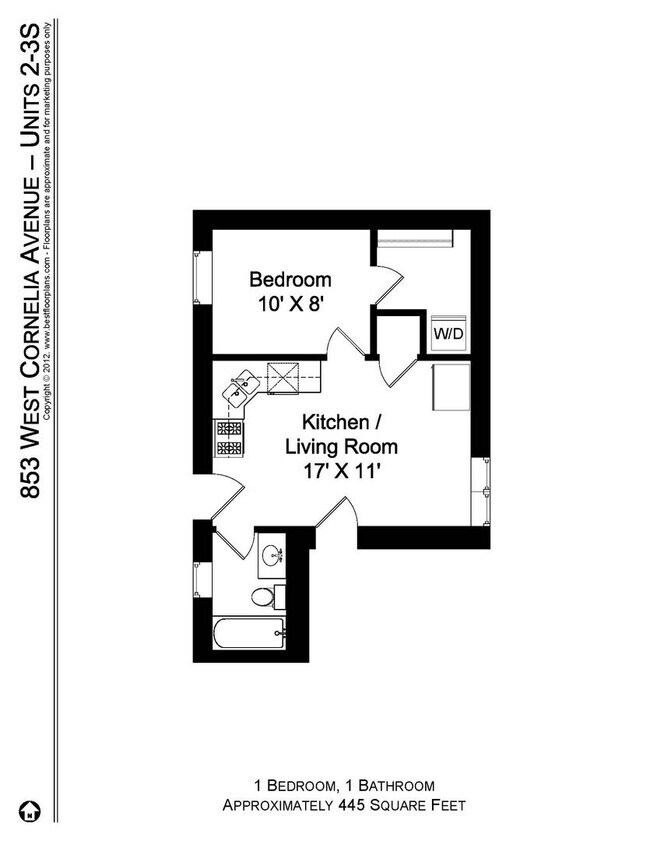 Photo - 849 W Cornelia Ave Unit 3S