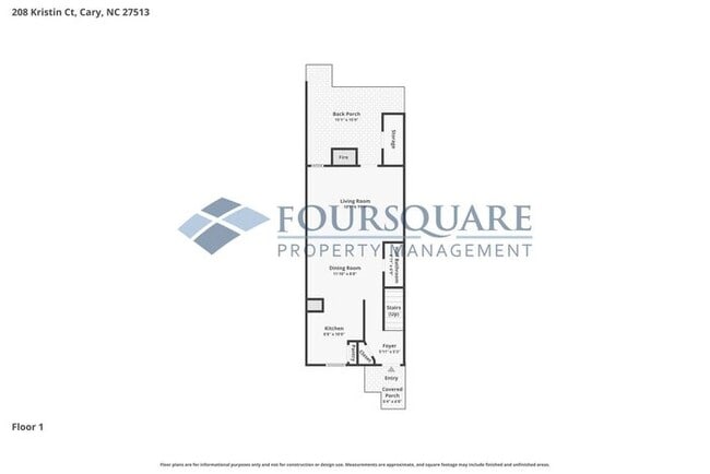 Photo - Bright 2-Bed / 2.5-Bath Townhome with Fireplace, Back Deck & Open Living – Convenient to Cary
