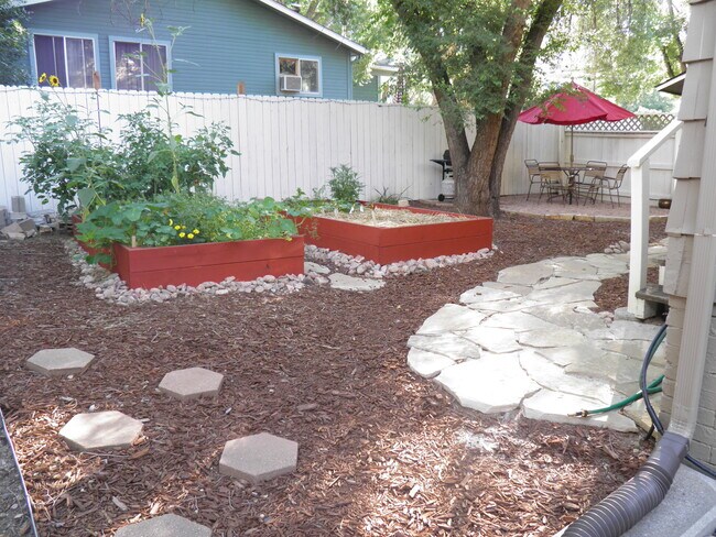 Planting area - 1304 W Kiowa St Unit 3