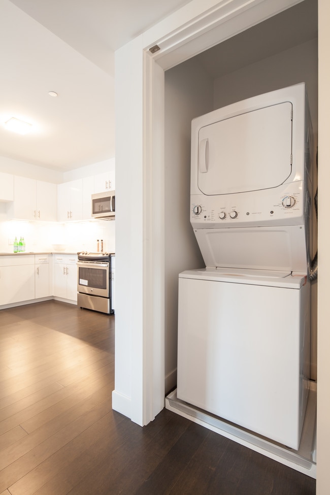 Washer and Dryer in Each Unit