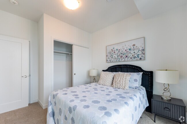 2BR, 1BA - 742SF - Bedroom - NUVO