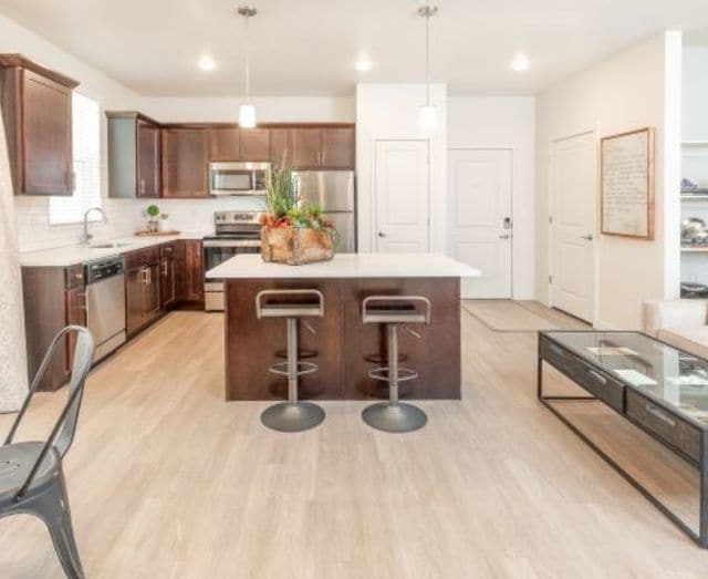 Gourmet Kitchen With Island