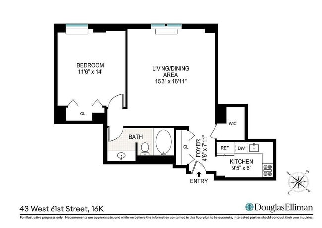 Photo - 43 W 61st St Unidad 16K