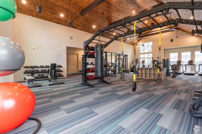 Fitness Room - Heartwood Powder Springs Apartments