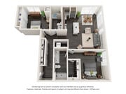C.2 floor plan Claro at the Waterfront