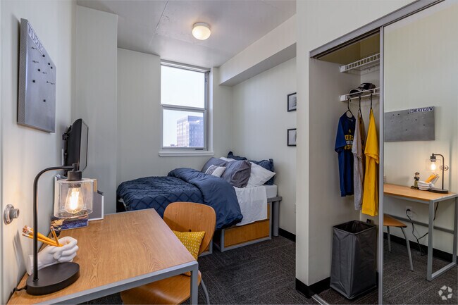 4BR, 2BA - 1,308SF - Model - Bedroom